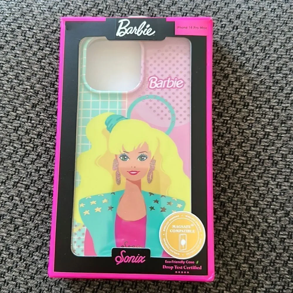 NWT iphone 14 pro max Barbie Sonix case